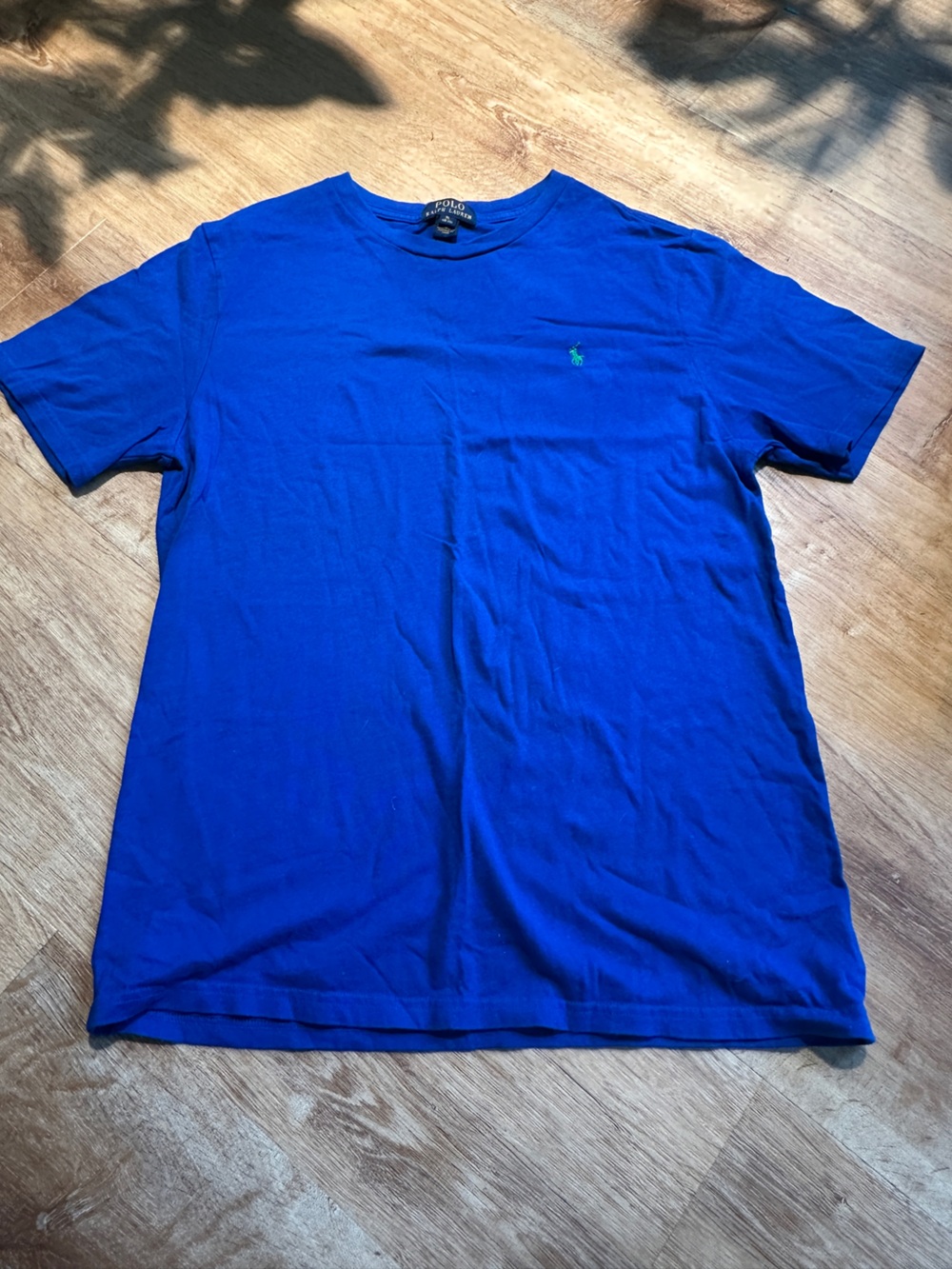 Polo Ralph Lauren Men's Royal Blue Crewneck T-Shirt Large